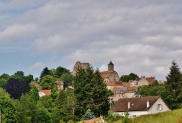 Travaux sur les routes de Crocq et le Bourg